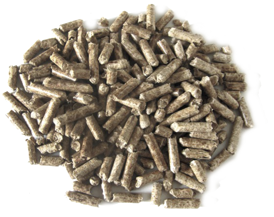 Levertrade - pellet kron